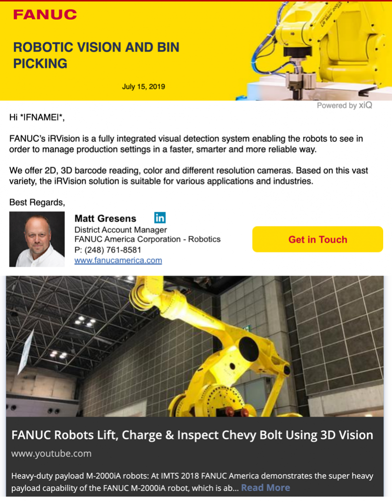 FANUC Campaign