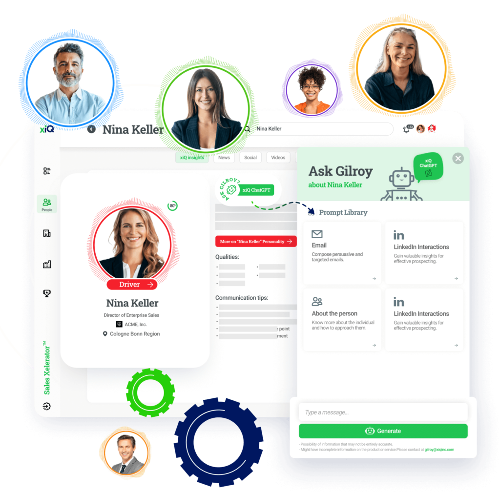 Xiq Examples xiQ’s Personality-driven Sales and Marketing Platform - xiQ, Inc.